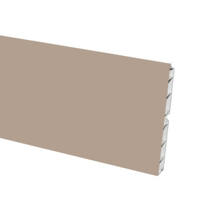Цоколь кухонный ПВХ 100х4000мм, Латте