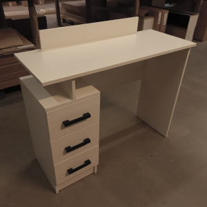 Трюмо ЭКО Белый/белый гладкий