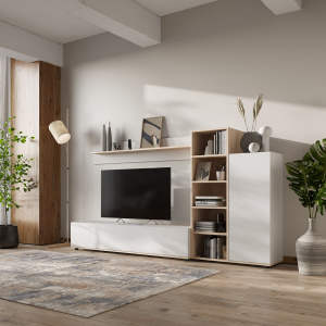 Гостиная НК AMAZON Белый/Сонома