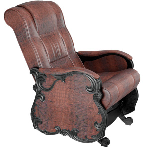 Кресло-маятник Версаль венге/Antik Crocodile