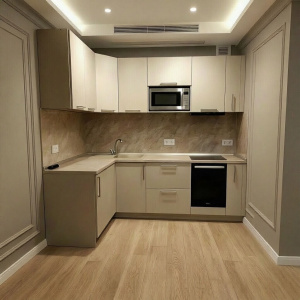 Кухонный гарнитур Классика 1200х2250 Ясень капучино софт
