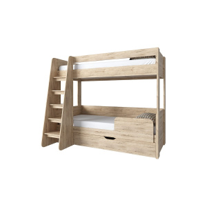 Кровать двухъярусная OSKAR дуб Санремо