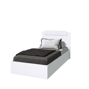 Кровать односпальная Эко 900х2000 Белый гладкий