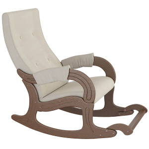 Кресло-качалка Модель 707 орех антик шпон/Ultra Sand