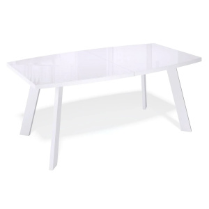 Стол обеденный Kenner SL1600s белый/белое глянец