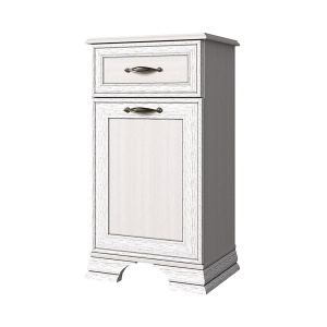 Тумба 1D1S TIFFANY Вудлайн кремовый