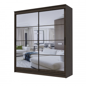 Шкаф-купе ГРАНД 1 2,0 Венге/Зеркало