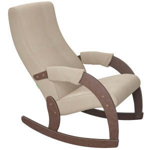 Кресло-качалка Модель 67М орех антик шпон/Ultra Sand