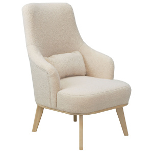 Кресло Комфорт-5 Высокая спинка BARNI CREAM/Бесцветный