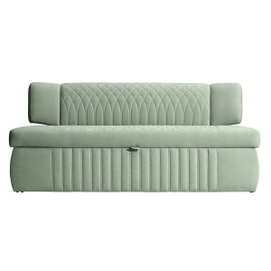 Кухонный диван Леонардо 183 Мелисса 17 Светло-зеленый