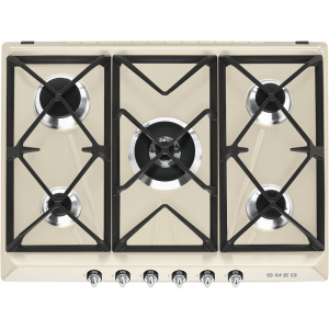 Встраиваемые газовые панели SMEG SR975PGH