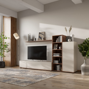 Гостиная НК AMAZON Кашемир/Каштан