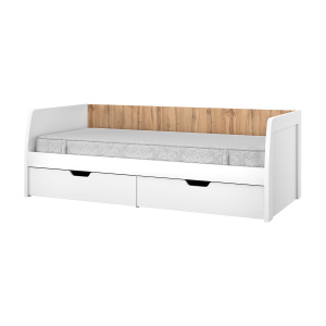 Кровать детская TAURUS 90-2 Белый/Дуб вотан