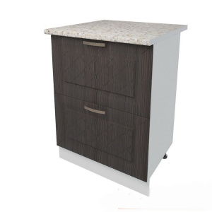 Модуль Стол разделочный Н400-2Я Агава темная