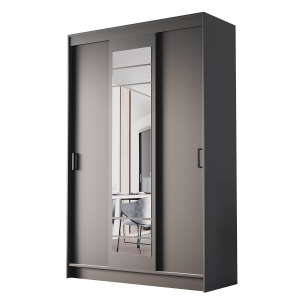 Шкаф-купе БРУНО 3 Графит