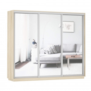 Шкаф-купе 3-х дверный Экспресс Экспенс 2200х2400х600 мм