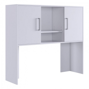 Надстройка стола компьютерного Лайт-2 белый