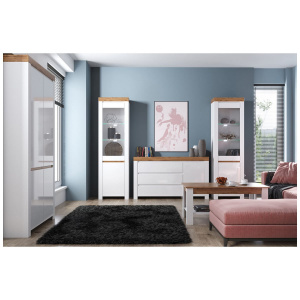 Гостиная TAURUS №2 Белый/Дуб вотан