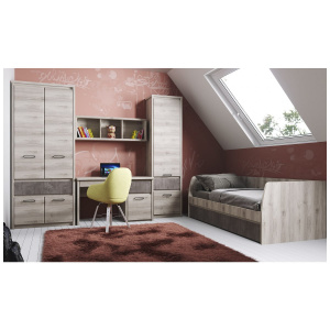 Набор детской мебели JAZZ №1 Каштан найроби/Оникс