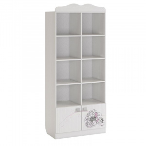 Стеллаж Фэнтези белый рамух