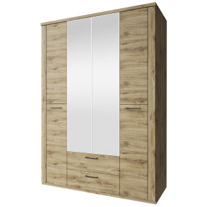 Шкаф DOORSET 4DG2S Z Дуб наварра