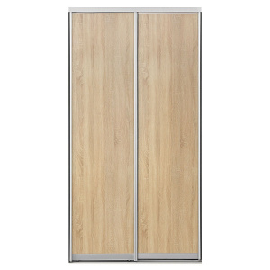 Шкаф-купе 2-х дверный 1210х445 ВАРИАНТ 1 Дуб сонома