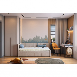 Набор детской мебели Катрин К1 кашемир/фрапучино матовый