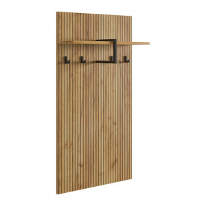 Вешалка 2 Бодрум дуб крафт золотой