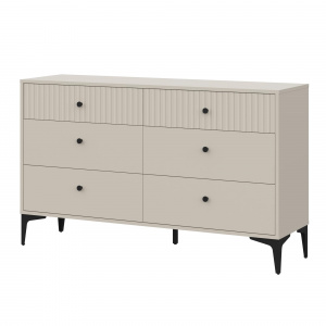 Комод НК MOON 6-ящиков КМ-3.1 Кашемир