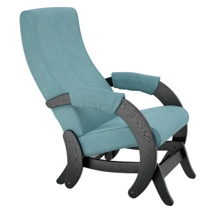 Кресло-глайдер Модель 68М венге шпон/Ultra Mint