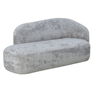 Софа Саваж PLUSH SILVER левая