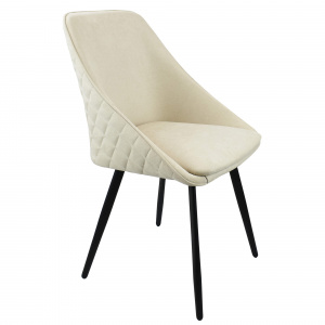 Стул Монти ST Лофт черный муар/Канди крем