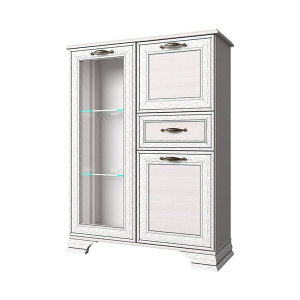 Тумба 1V2D1S TIFFANY Вудлайн кремовый