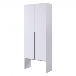 Шкаф двухдверный L800 Баско белое дерево