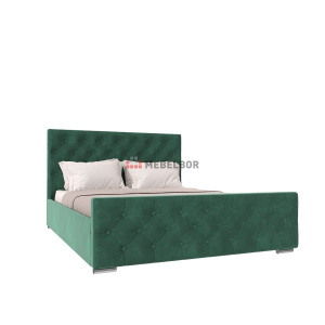 Кровать с подъемным механизмом НК Интеро 1800х2000 Велюр Зеленый