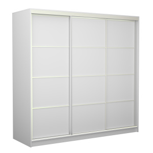 Шкаф-купе Старт 3-дверный без зеркала со вставками 2500 (высота 2200, глубина 600)