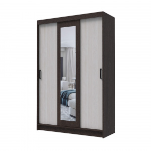 Шкаф-купе БРУНО 5 Венге/Лоредо