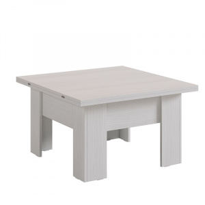 Стол-трансформер Секрет белый рамух/белый рамух