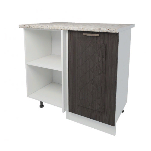 Модуль Стол разделочный угловой НУ1000 Агава темная