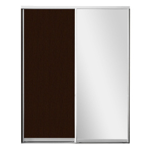 Шкаф-купе 2-х дверный 1755х590 ВАРИАНТ 2 Венге