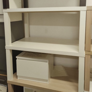 Кофейный столик 550х900 Белый/Белый