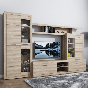 Гостиная OSKAR дуб Санремо