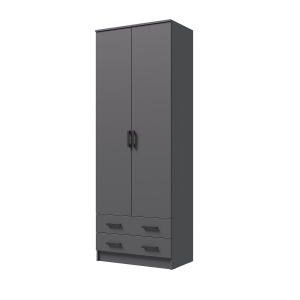 Шкаф Дуэт платяной Графит