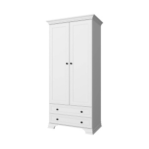 Шкаф 2DG2S TIFFANY Белый