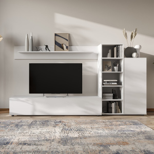 Гостиная НК AMAZON Белый/Белый