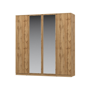 Шкаф НК STERN 4-х дверный с зеркалом Дуб Вотан