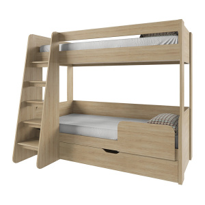 Кровать двухъярусная DIESEL дуб мадура/веллингтон