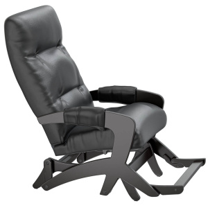 Кресло-маятник Твист венге/Eva 6