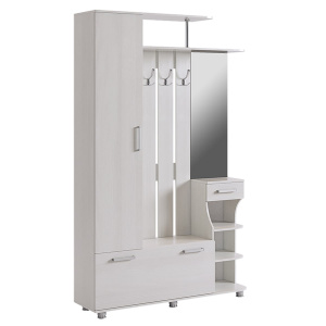 Прихожая Барселона-1 белый рамух