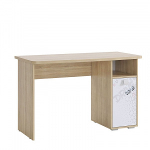 Стол компьютерный Энерджи дуб сонома/белый